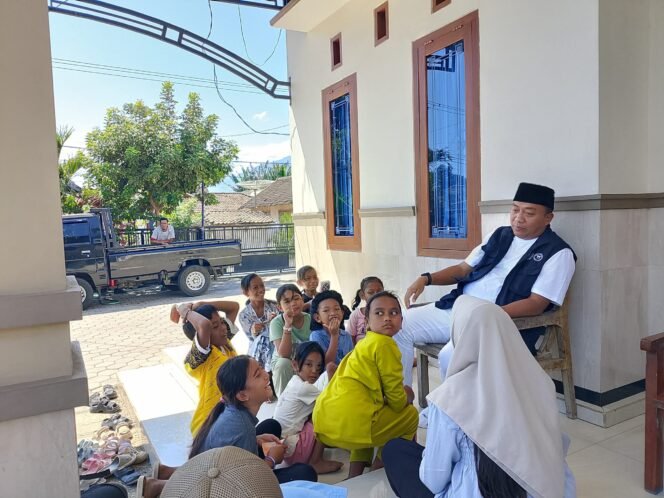 
 Anak-Anak Kembali Tersenyum Saat Bupati Situbondo Temani di Tengah Suasana Pascagempa